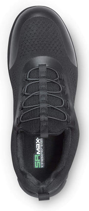 Womens Black MaxTrax Soft Toe SRO Slip-On Athletic 9.5 M by SR Max – 9.5, Rubber, Black, Model Anniston