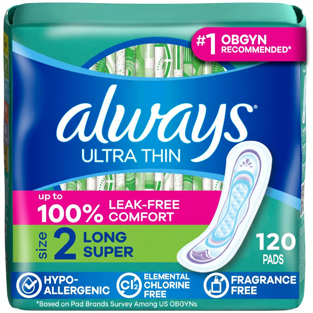 Always Size 2 / 120.0 / Without Wings Sanitary Napkins