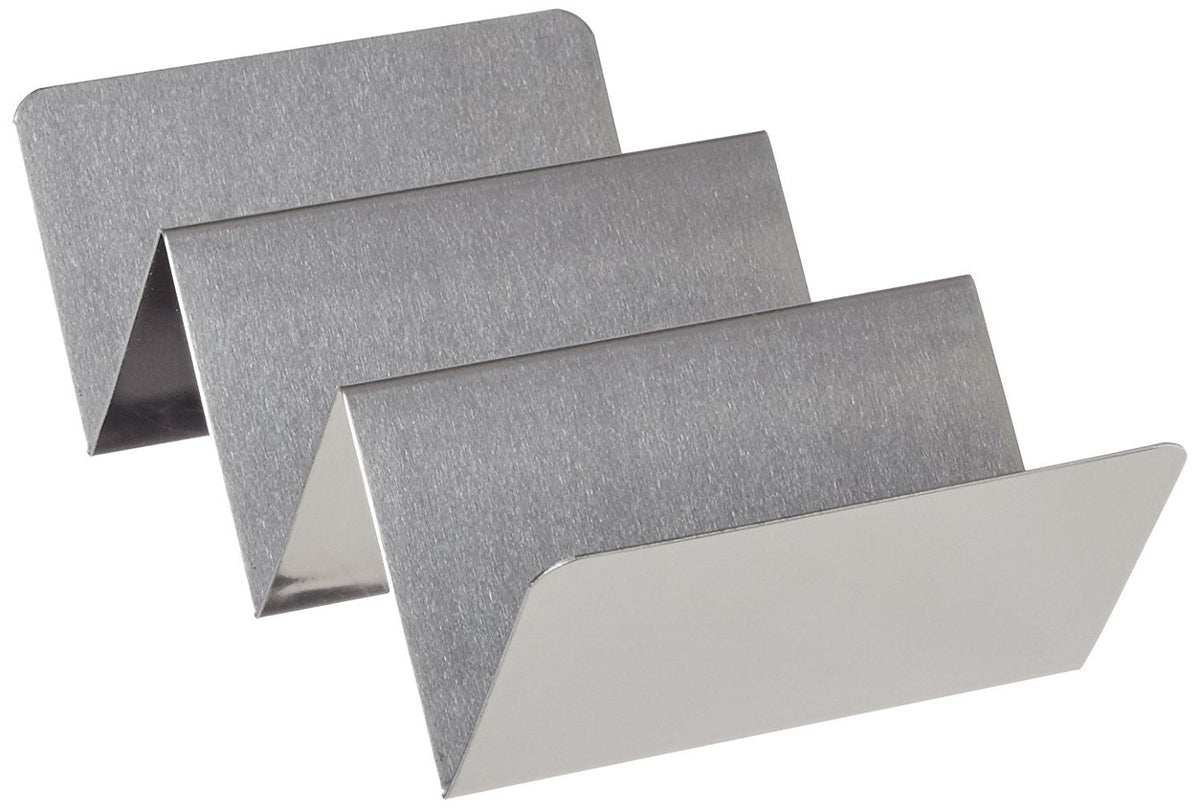 Stainless Steel Taco Holder by American Metalcraft – Full-size, Stainless Steel, Silver, Model TSH3