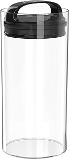 Prepara Evak Fresh Saver Plastic Airless Canister (10"x4.75"x4.75"), Medium/Tall - Shatterproof Container BPA-Free