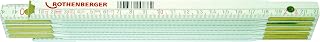 Rothenberger Folding Rule, Wooden, 2m 252100