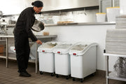 Rubbermaid Commercial Products 600 Cup / White, Clear / Bin Kitchen Trash Cans