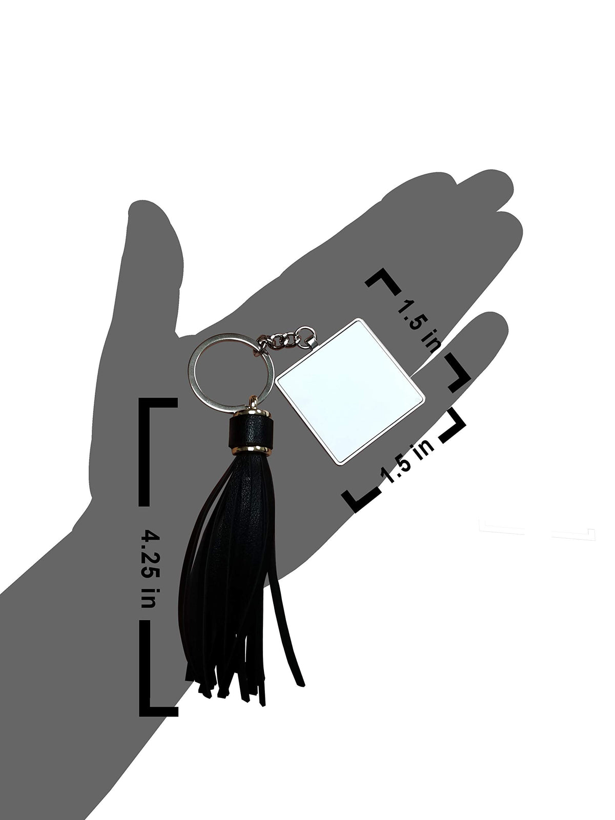 Emus face by 3dRose – Tassel Key Chain, Metal, Multicolor, Model tkc_76226_1