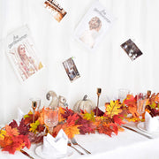 DearHouse Fall Maple Leaf Garland, 5.9 Feet, 2 Pack