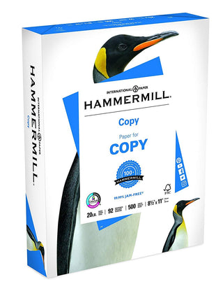 Printer Paper by Hammermill – 1 Ream | 500 Sheets, Paper, White, Model 180400R