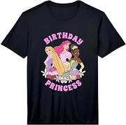 Disney Princess Rapunzel Ariel Tiana Birthday Princess Performance T-Shirt