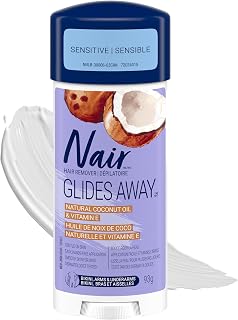 Nair Sensitive Formula Glide On Hair Removal Cream, 3.3 Oz