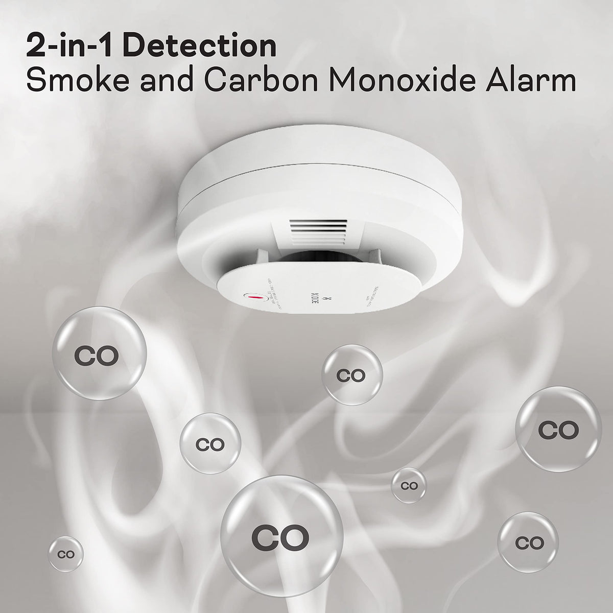 Smoke & Carbon Monoxide Detector by Kidde – 1 Count ( Pack of 1), White, Model 900-CUDR-V