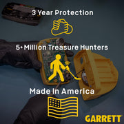 Vortex VX5 Bundle by Garrett Metal Detectors – VX5 Starter Kit, Metal, Blue, Pack of 6, Model 1142865