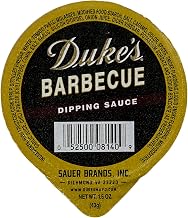 Duke's Barbecue Dipping Sauce Portion Control Cups