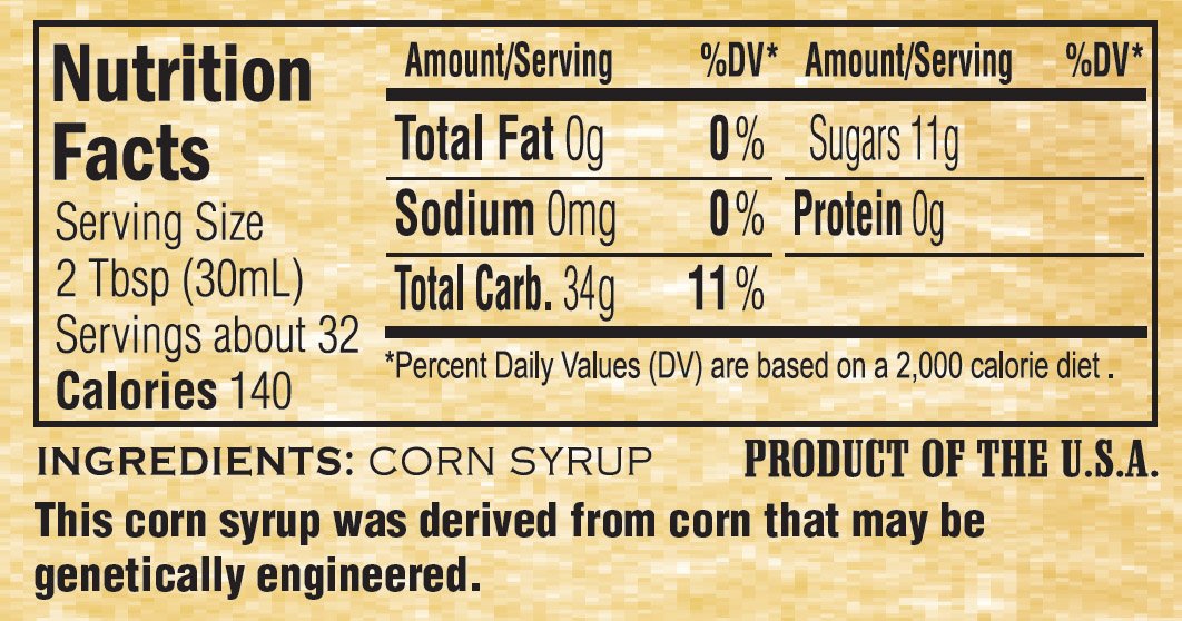 Corn Syrup (5 Gallon Pail) by GOLDEN BARREL – 640 Fl Oz (Pack of 1)