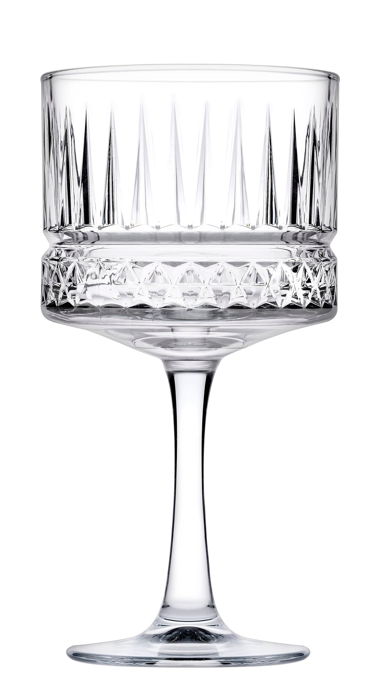 Elysia Cocktail by Pasabahce – 4 Count (Pack of 1), 500 milliliters, Glass, Transparent, Pack of 4