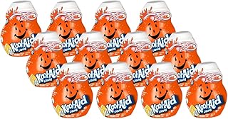 Kool-Aid Liquid Drink Mix for Sugar Free Flavored Hydration, Water Flavoring, Beverage Mixing and Drink Enhancer, Orange, 1.62 Fluid Ounce (Pack of 12)