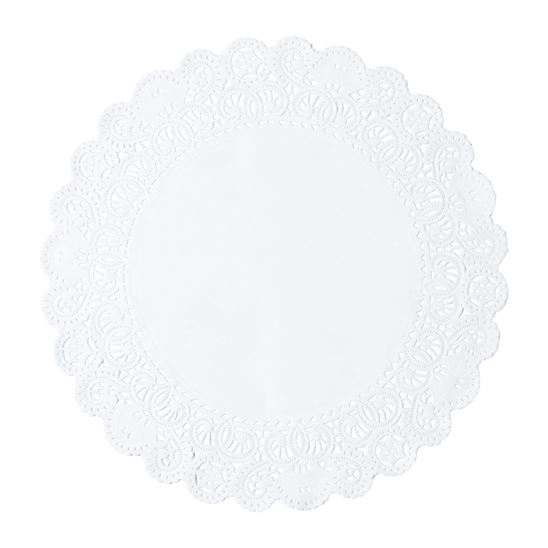 Hoffmaster 6" White French Lace Doilies 10000 ct.