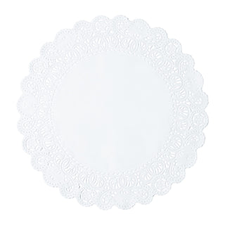 Hoffmaster 6" White French Lace Doilies 10000 ct.