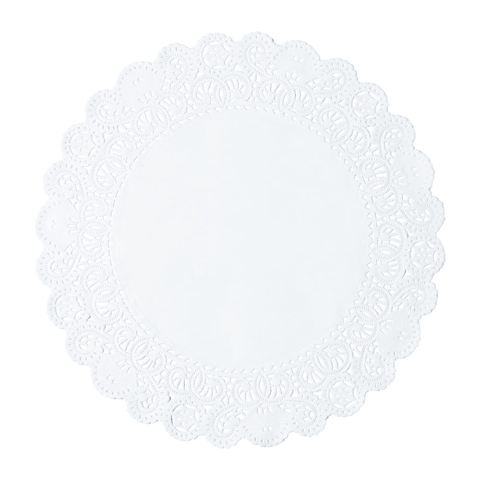 Hoffmaster 6" White French Lace Doilies 10000 ct.
