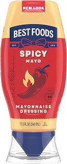 Best Foods Spicy Mayonnaise Spicy For a Rich, Creamy Condiment Made with Real Chili Peppers 11.5 oz