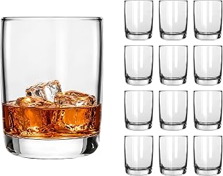 Libbey 70789 Drinking Glass/Rocks "Heavy Base" 237 ml, Set of 12