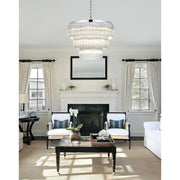 Harlow 18 Light Chandelier Chrome by Lighting Design – Iron, Chrome