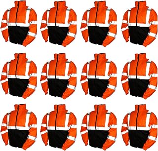 TINGLEY Rubber J26119 Bomber II Orange Winter Jacket (1 Case/12 Jackets) (3X-Large)