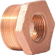 SIAM 1" X 1/2" Brass Bushing, MNPT X FNPT