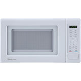 0.7 cu. ft. Countertop Microwave in White by Magic Chef – Small, 0.7 cubic_feet, Steel, White, Model MC77MW