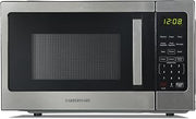 Farberware 0.9 Cu. Ft. Countertop Microwave Oven – 900 Watts Power, Auto Cook Settings, Defrost, Easy Clean and Child Safety Lock - Stainless Steel