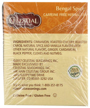 Bengal Spice Herb Tea by Celestial Seasonings – 20 Count (Pack of 2), Pack of 2, Model 43915