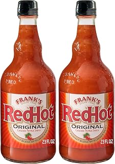 Frank's RedHot Original Cayenne Pepper Hot Wing Sauce, 23 fl oz (Pack of 2)