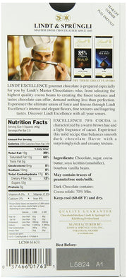 Excellence Bar (Dark Chocolate 70% Cocoa) - Pack of by Lindt – 3.5 Ounce (Pack of 4), Pack of 4