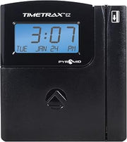 Pyramid Time Systems TimeTrax Swipe Card Time Clock [TTEZEK] | Automated System With Software Download, Terminal, 50 Swipe Cards, Cables and Quick Start Guide, Made in the USA, Black