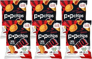 popchips Potato Chips BBQ, 2.25 Oz (Pack of 6)