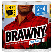 Brawny 6 Count (Pack of 2) / White / 12 Paper Towels