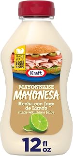 Kraft Mayonnaise, Made with Lime Juice, 12 fl oz