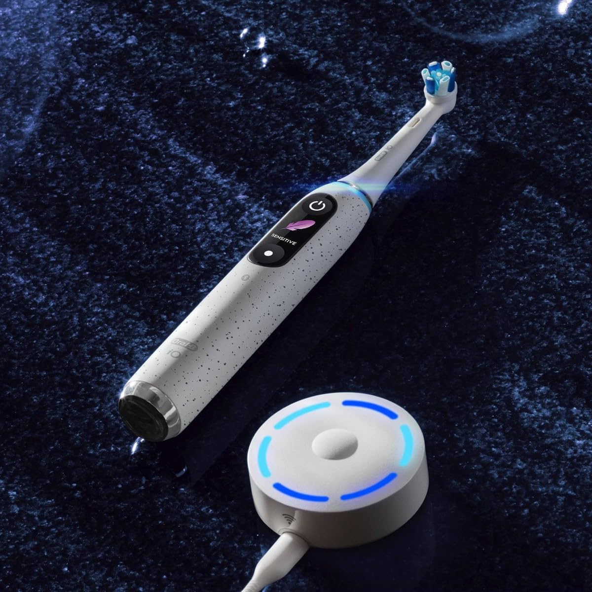 iO Series 10 Stardust White by Oral-B – 1 Count (Pack of 1), White., Model 4210201435457