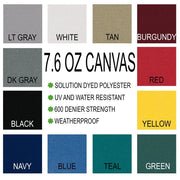 7.6oz Solution Dyed Polyester Styled-to-Fit Cover Compatible with a All Performance Plus Olympian I/O Boat by STOPBYUS – Polyester