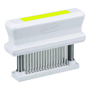 Jaccard White with Yellow / Pack of 1 / White Original Super 3 Professional 48 Blade Tenderizer Tenderizers