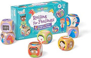 hand2mind Rolling for Feelings Dice Game, Play Therapy Toys, Ages 5+