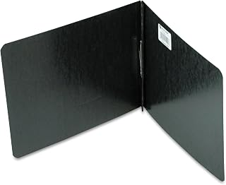 ACCO Brands ACCO Pressboard Report Covers, Top Binding for Letter Size Sheets, 2" Capacity, Black (A7017921)