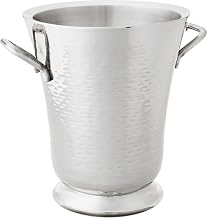 TableCraft RWB119 Remington Collection Stainless Steel Double Wall Bucket, 8.75-Inch by 9.75-Inch