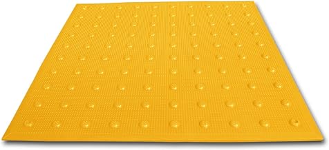 UltraTech 0753 Urethane Retrofit Ultra-ADA Warning Pad with Raised Truncated Dome Design, 3' Length x 2' Width, Yellow (00753)