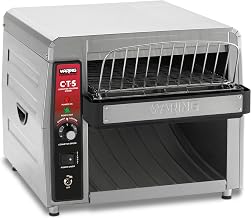 Waring Heavy-Duty Conveyor Toaster with 450 Slices per Hour