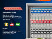 Barska Grey / 150 Keys / 1 Key Cabinets