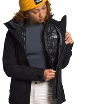Women's Plus ThermoBall Eco Snow Triclimate Jacket by The North Face – 2X, Recycled Polyester, Tnf Black-npf, Model NF0A7WYI4H01