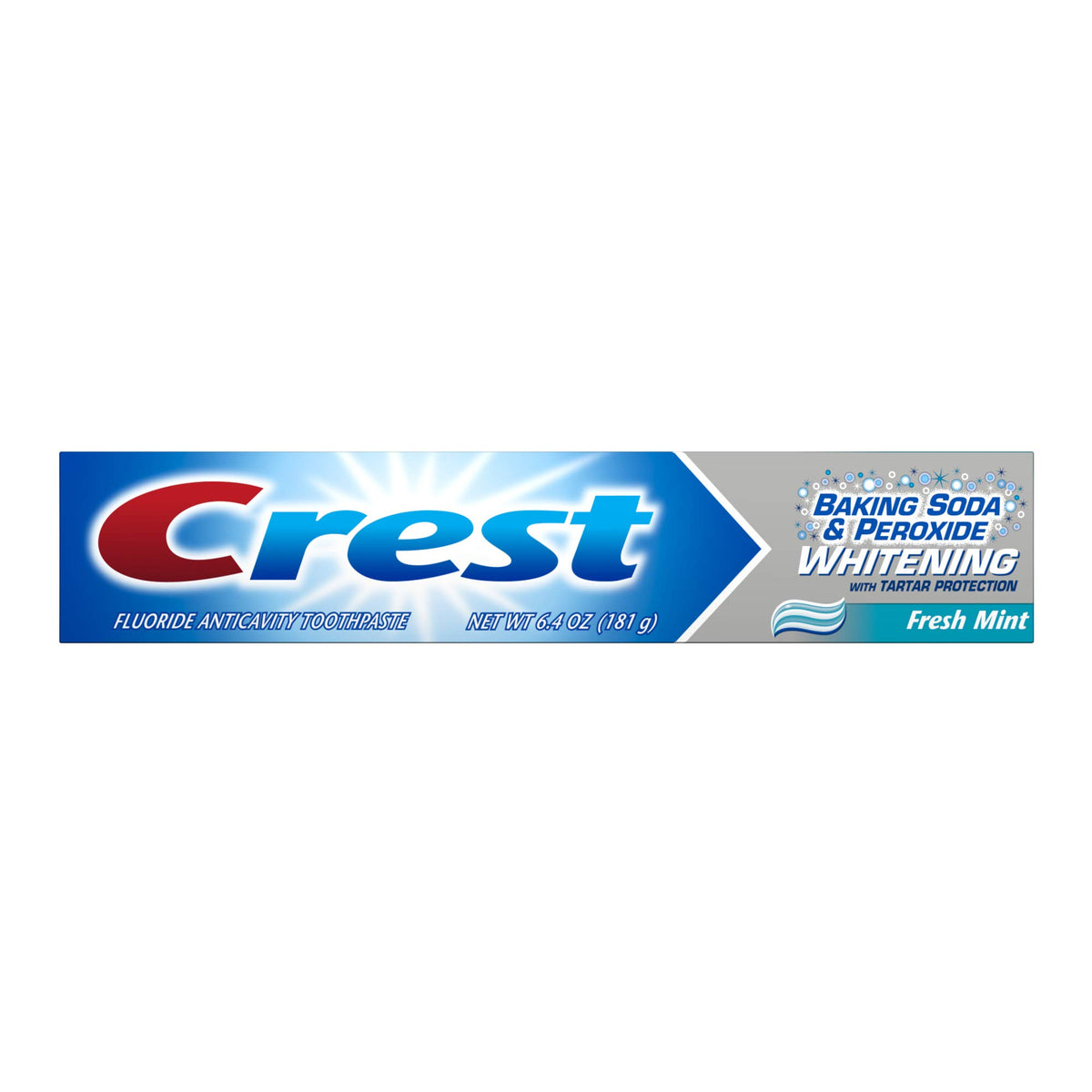 Extra White + Scope Outlast Long Lasting Mint Toothpaste by Crest – 4 Ounce (Pack of 6), Pack of 6, Model PPAX1172840