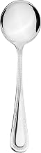 Thunder Group SLNP003 Bouillon Spoon, 5.91", 18/0 Stainless Steel, Mirror-Finish, Jewel, Pack of 12