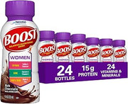 BOOST Women Balanced Nutritional Drink, Rich Chocolate, 8 FL OZ, 24 pk