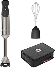 Vitamix 5-Speed Immersion Blender 3-Piece Bundle, Stainless Steel/Black