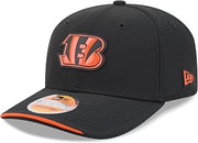 New Era Men's Black Cincinnati Bengals 2026 Sideline 9SEVENTY Adjustable Hat