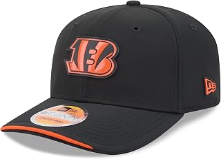 New Era Men's Black Cincinnati Bengals 2026 Sideline 9SEVENTY Adjustable Hat